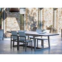 SALUTE OUTDOOR EXTENSION DINING TABLE
