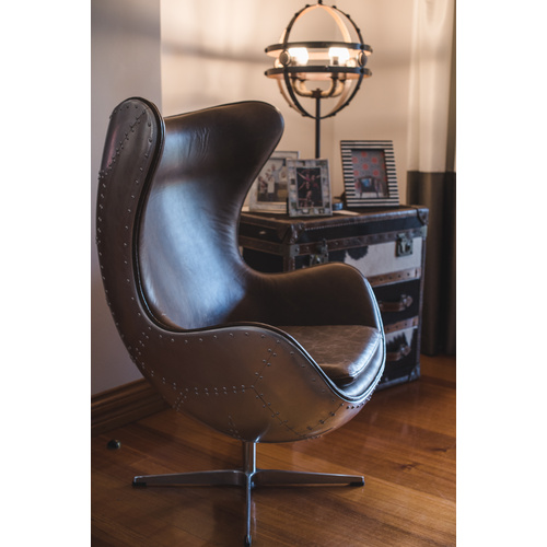 B-52 OCCASIONAL CHAIR - LEATHER LOOK