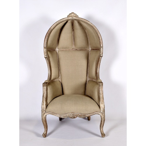 VALERY DOME CHAIR - HESSIAN