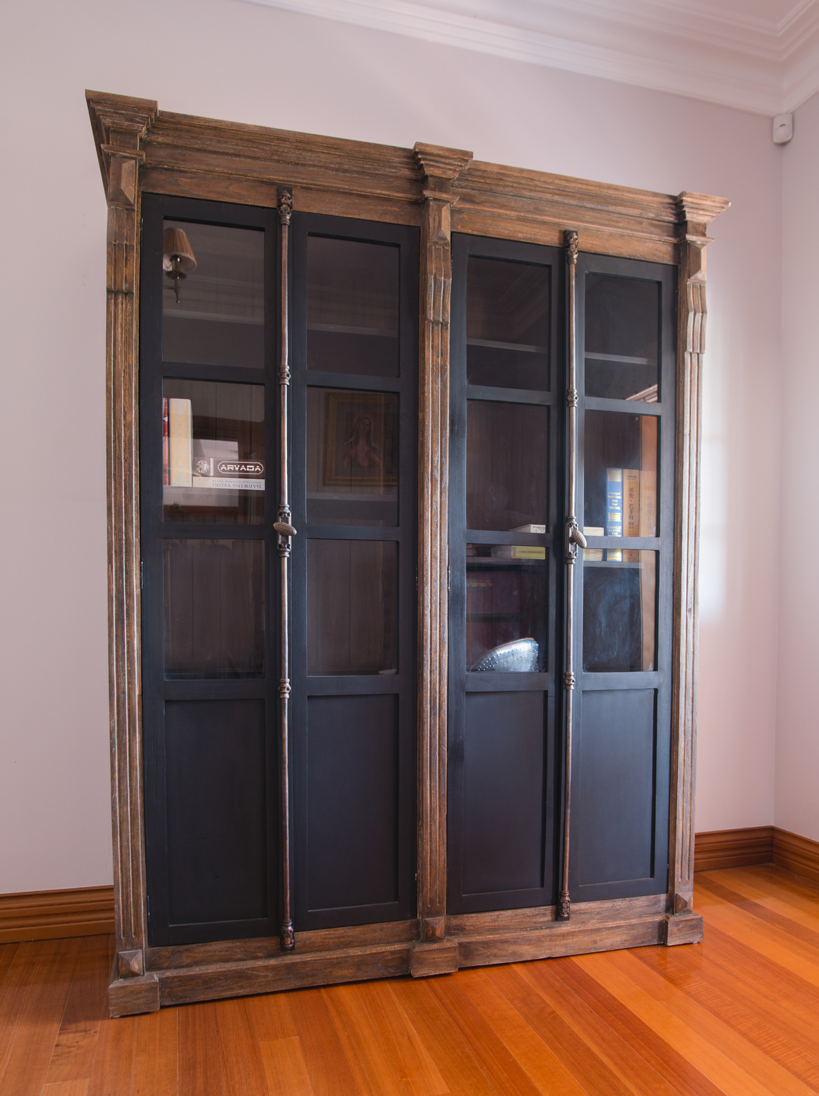 Toulouse Industrial Display Cabinet Furniture Brisbane