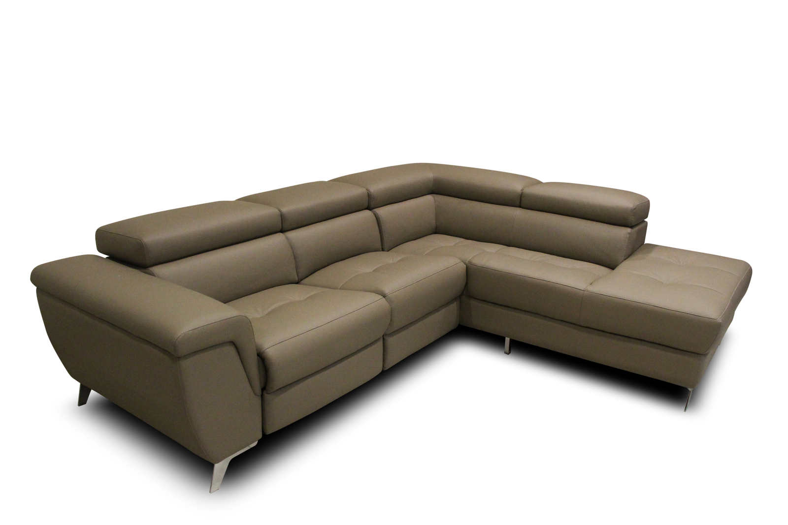 Full Grain Leather Recliner Lounge Sofa Brisbane Furniture Modern