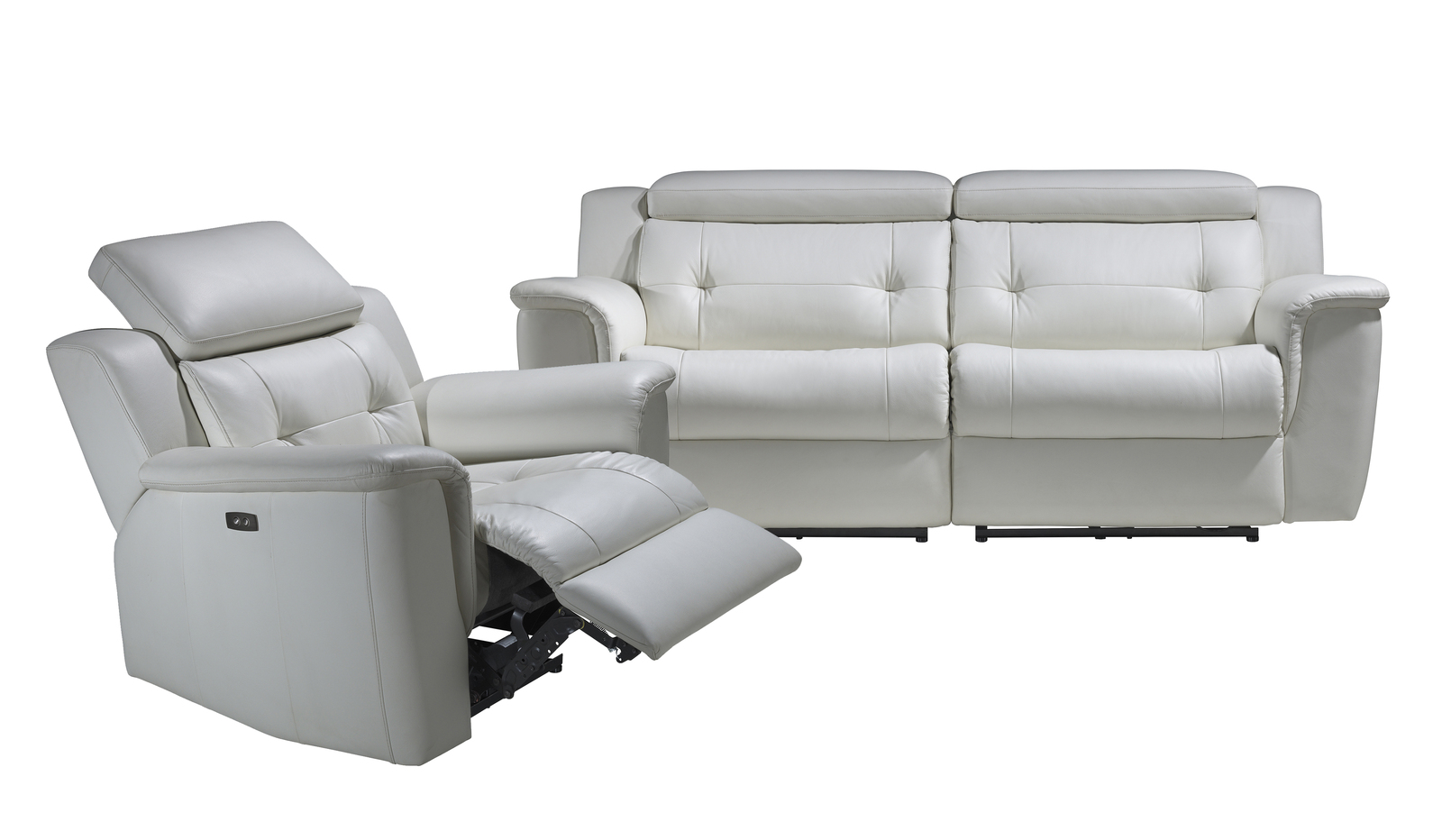 Leather Sofa Lounge Furniture Recliner Brisbane Modern