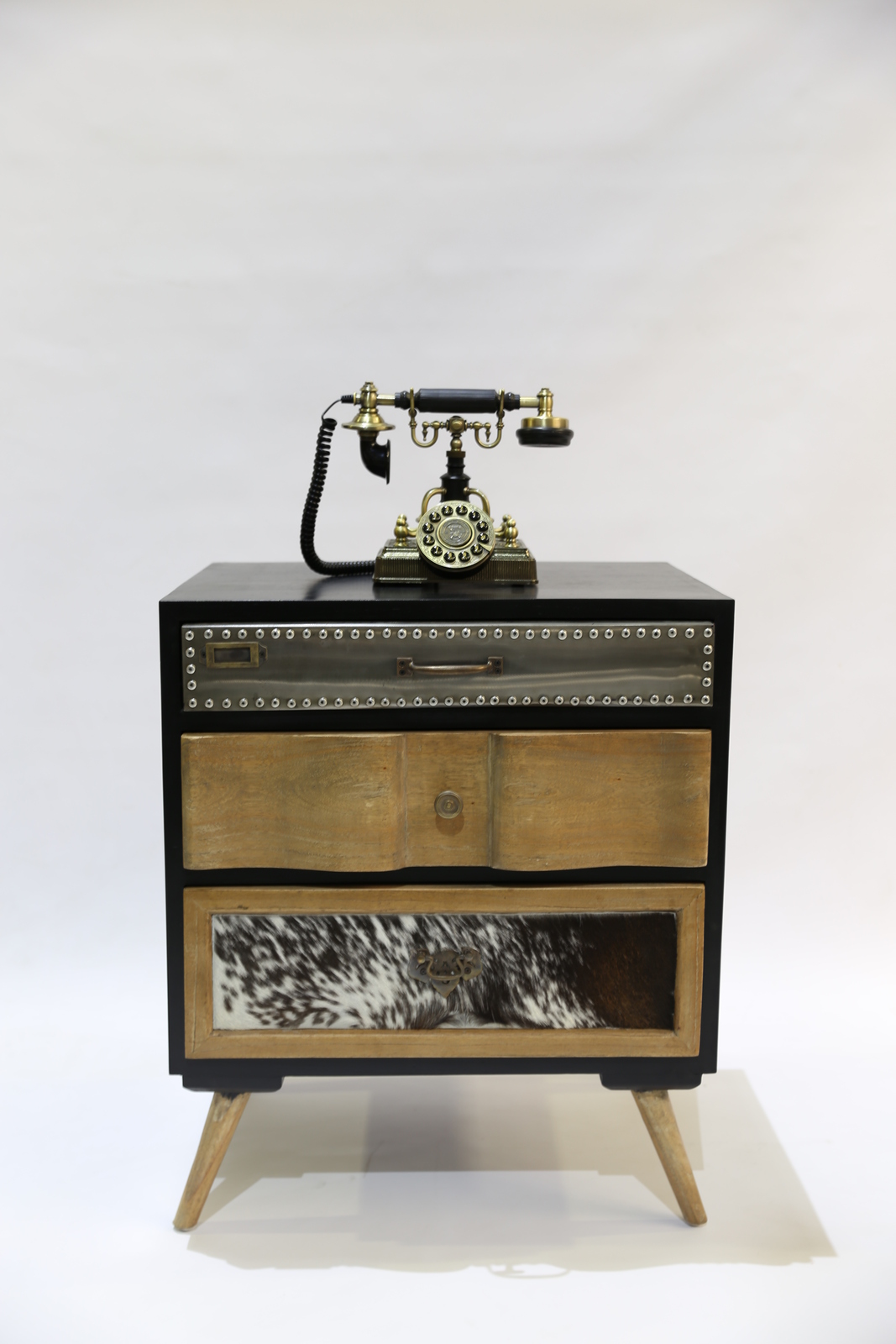 Wood Bed Side Table Living Furniture Brisbane