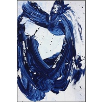 BLUE ABSTRACT ART