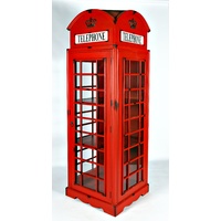 UK TELEPHONE BOOTH DISPLAY CABINET