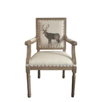 ATTENBOROUGH CARVER CHAIR - DEER IN JUMPER