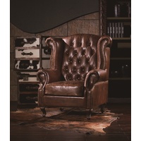 KENSINGTON HIGHBACK LEATHER CHAIR