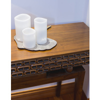 KINGDOM WOODEN CONSOLE - 2 DRAWERS