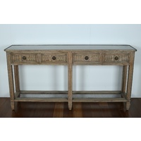 STRETCH NATURAL OAK BENCH - CONSOLE