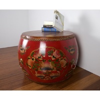 BULLS EYE LEATHER DRUM