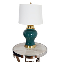 AMAZON GREEN TABLE LAMP