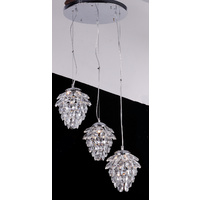 SNOWFALL CRYSTAL PENDANT