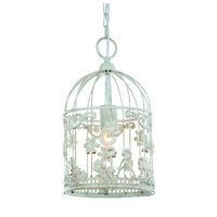 WHITE BELL CHANDELIER