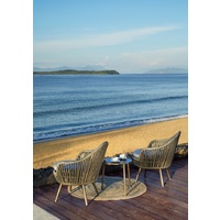 DAISY LOUNGE CHAIR - GREY WEAVE