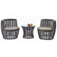 FIJI RATTAN WEAVE OUTDOOR SETTING