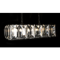 PRISM CHRYSTAL CHANDELIERS & FLOOR LAMP