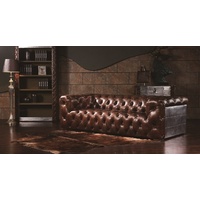 ESSEX 3 SEAT LEATHER LOUNGE 