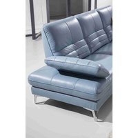 HORIZON LEATHER SOFA WITH CHAISE