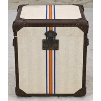 HORCRUX TRUNK SIDE TABLE - LINEN