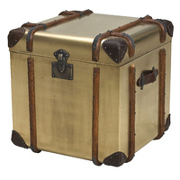 ELEMENT SIDE TABLE - BRASS