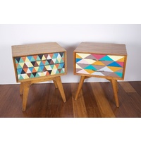 ABBEY SIDE OR LAMP TABLE - 2 DRAWER