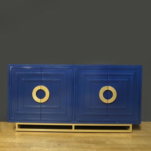 RIVIERA | TIMBER BUFFET - 4 DOOR, BLUE