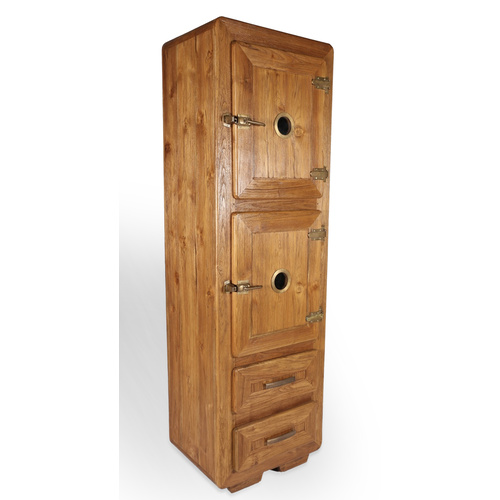 PORT HOLE WOODEN CABINET