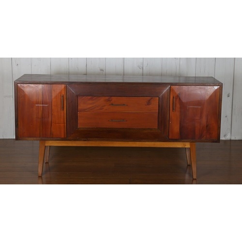 SEVENTIES WOOD CABINET