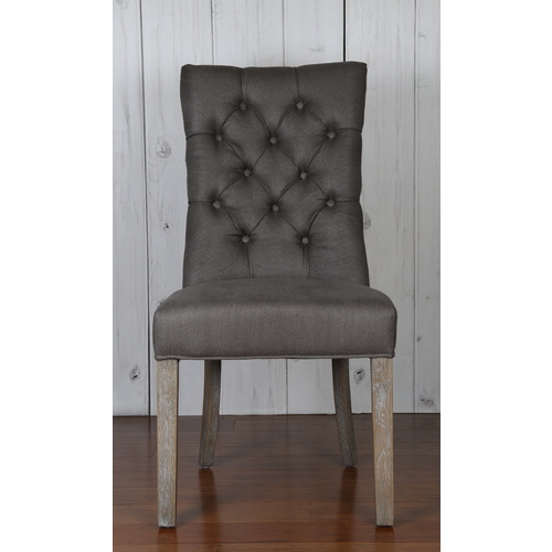 RIVERLAND DINING CHAIR - GREY