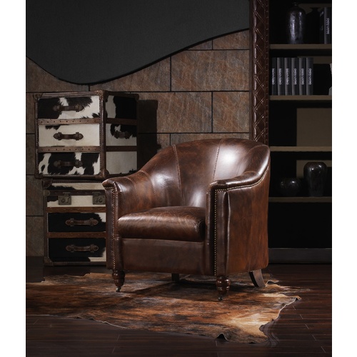 WESTEND LEATHER TUB CHAIR