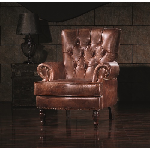WESTMINSTER LEATHER ARMCHAIR