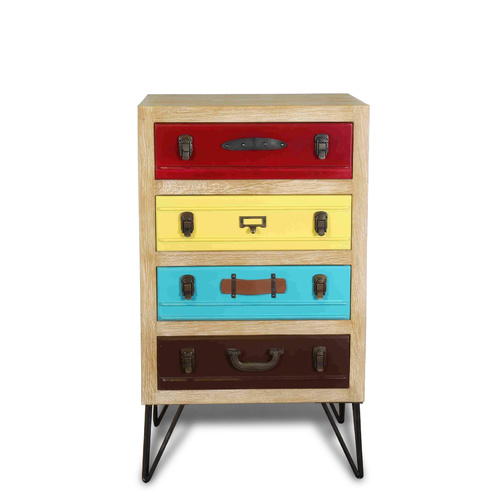 TRIUMPH LUGGAGE CHEST - TALL 4 DRAW