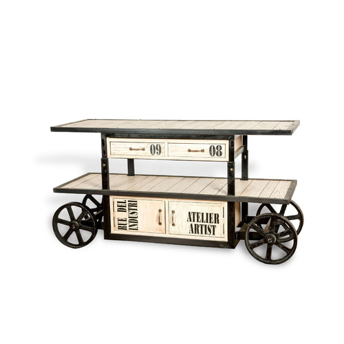 JIMMYS INDUSTRIAL CONSOLE TROLLEY