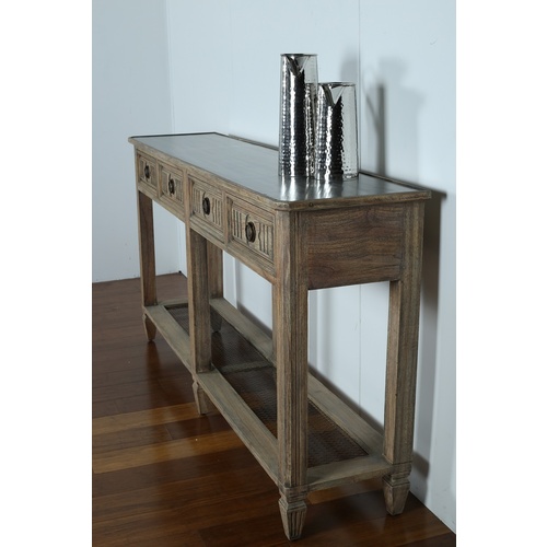 STRETCH NATURAL OAK BENCH - CONSOLE