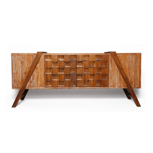 SUSPENSION WOOD CREDENZA