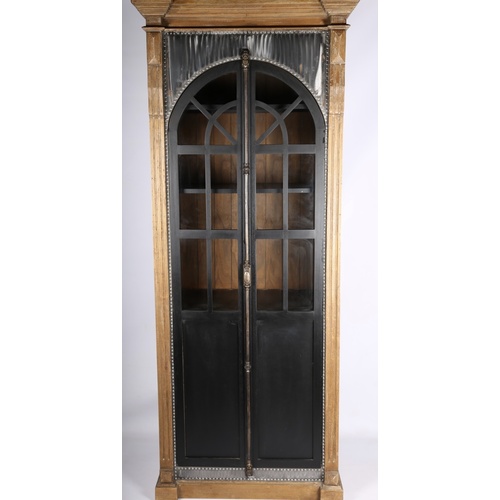 FRENCH DOME INDUSTRIAL DISPLAY CABINET - 2 DOOR