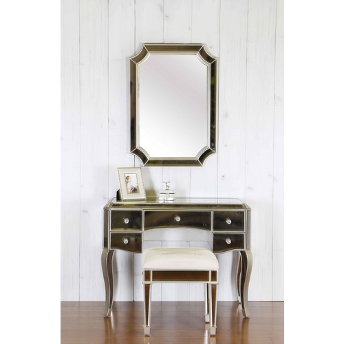 SAPHIRA MIRRORED BEDROOM VANITY SET