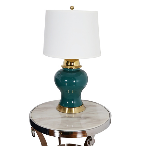 AMAZON GREEN TABLE LAMP