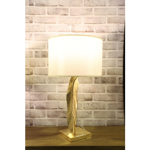 PLUME LAMP - GOLD PLATED