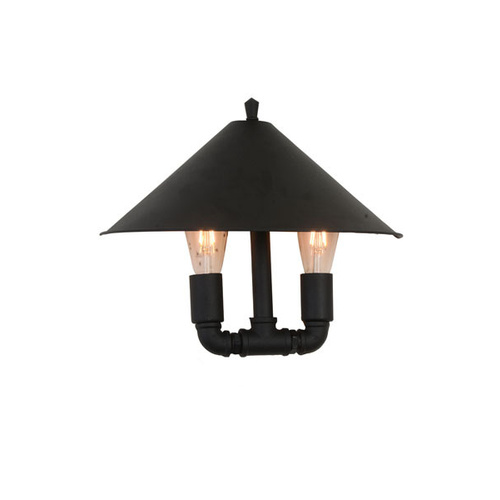 PADDY BLACK WALL LIGHT