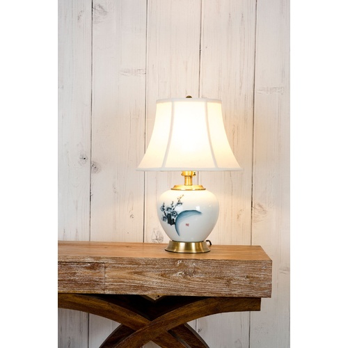 SAMURAI PORCELAIN TABLE LAMP