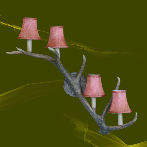 HORN WALL LIGHT - 4 LIGHT