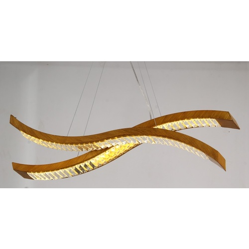 CROSSINGS LED CHANDELIER
