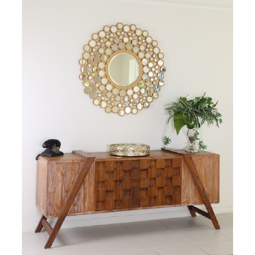 GOLDEN BUBBLE MIRROR