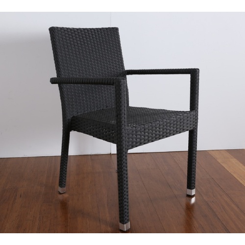 PANTHER OUTDOOR CHAIR - BLACK