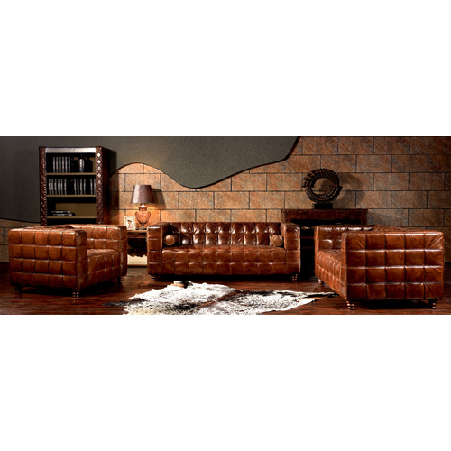 CIGAR CLUB LOUNGE - 2 SEATER.