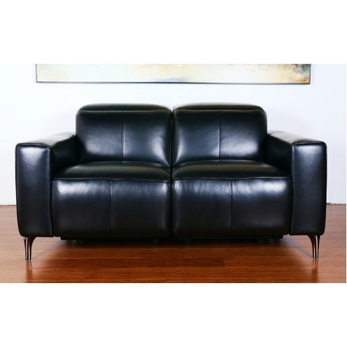 TORONTO | ELECTRIC RECLINER LOUNGE - BLACK, 2 SEATER