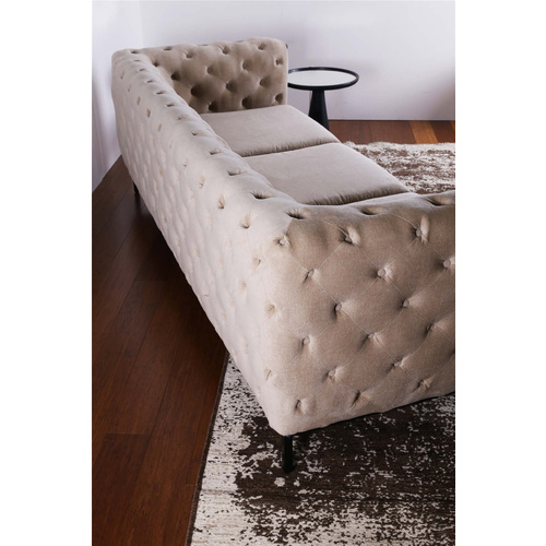 RAMUS SOFA - 3 SEAT CREAM FABRIC