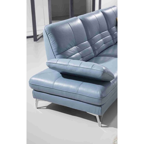 HORIZON LEATHER SOFA WITH LEFT HAND CHAISE