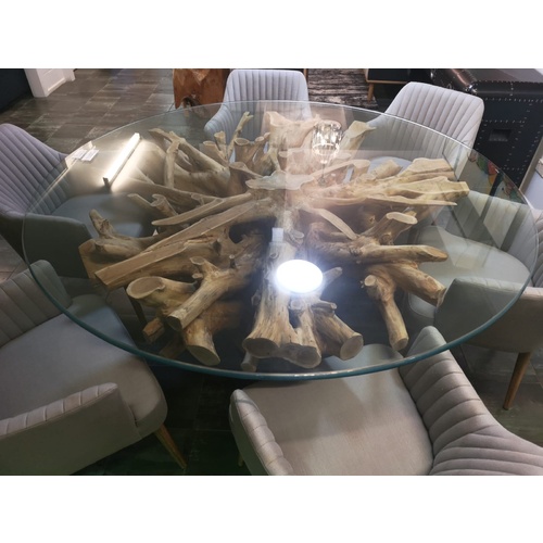 MALLEE ROUND DINING TABLE - 180cm